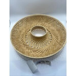 Serving Basket Bamboo From IKEA